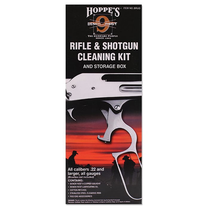 Hoppe's .22 Rifle/Shotgun Cleaning Kit - BRUO