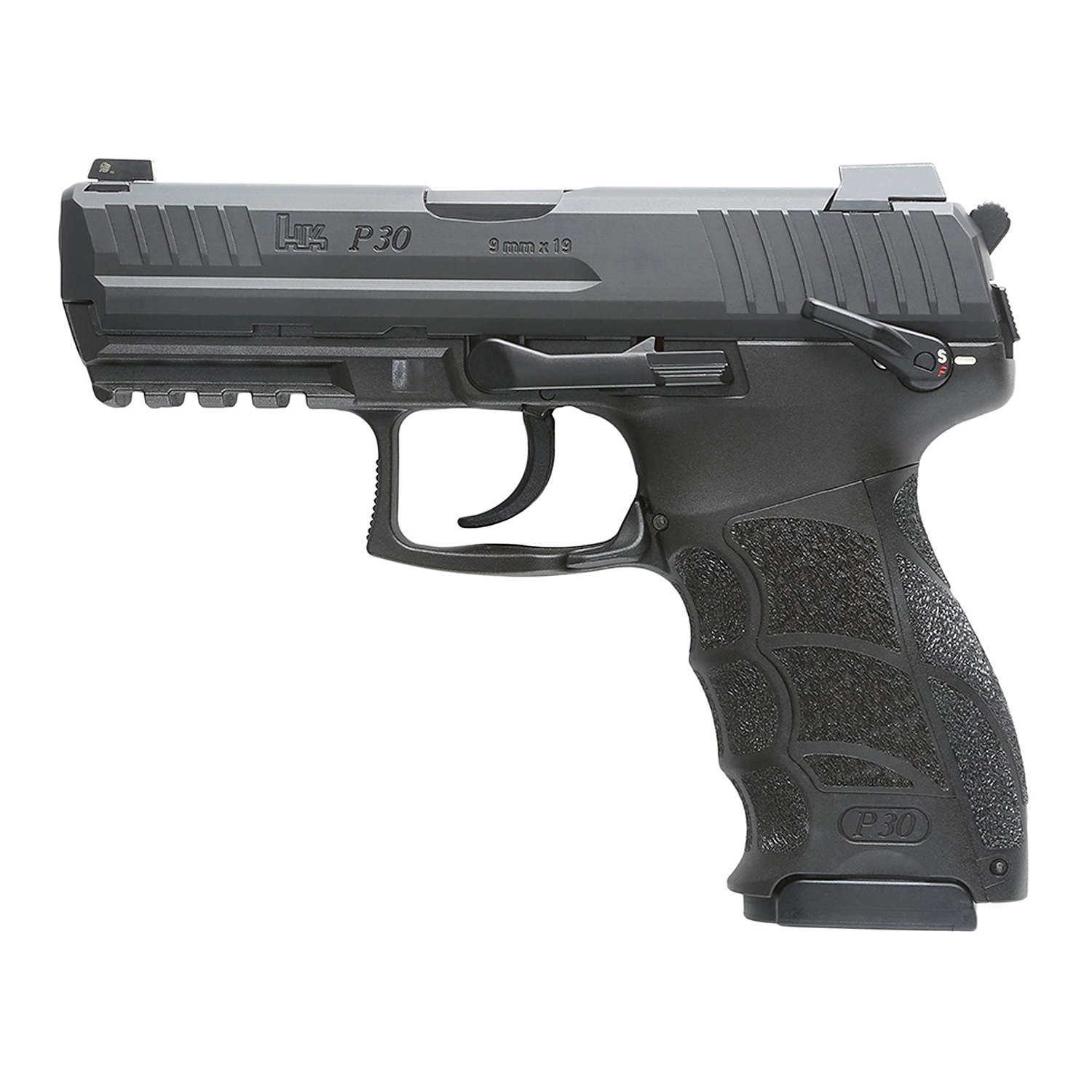 HK P30S V3 9mm Semi-Auto Handgun - 20rd
