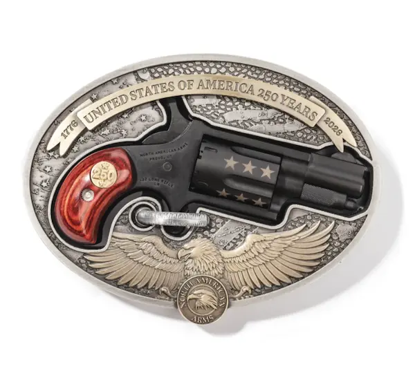 NAA 22LR 1-1/8" 5RD USA 250TH ANNIV