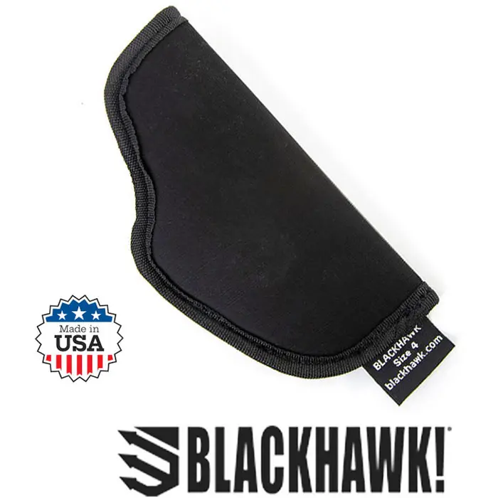 TecGrip Inside the Waistband Ambidextrous Black SZ 04