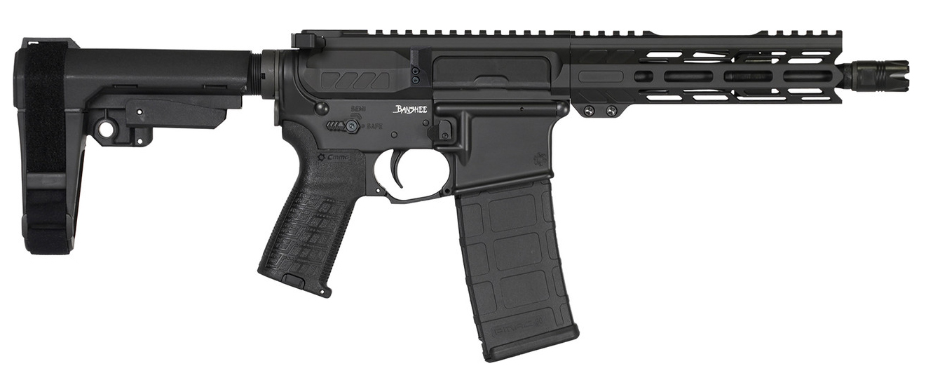 CMMG Banshee MK4 300BLK 8" AR Pistol - Armor Black