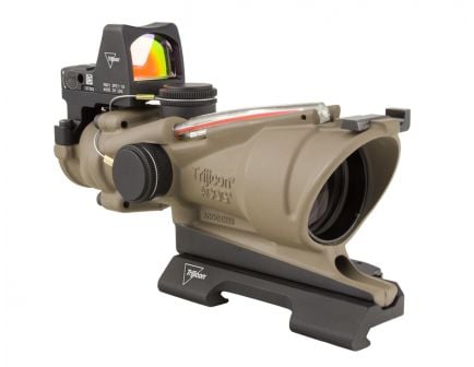 Trijicon ACOG 4x32 ECOS Sight, Flat Dark Earth -  TA31-D-100553