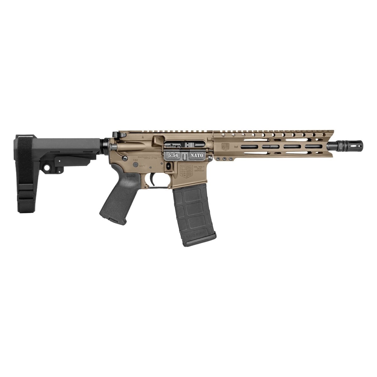 Diamondback DB15 5.56x45mm 10", Flat Dark Earth