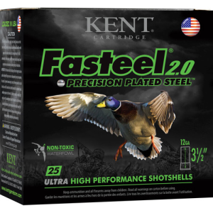 KENT AMMO 12Ga Fasteel 2.0 3" 2 Shot 25rd