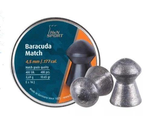 H Baracuda Match .177 cal. 4.50 mm head-size - NEW- per 400