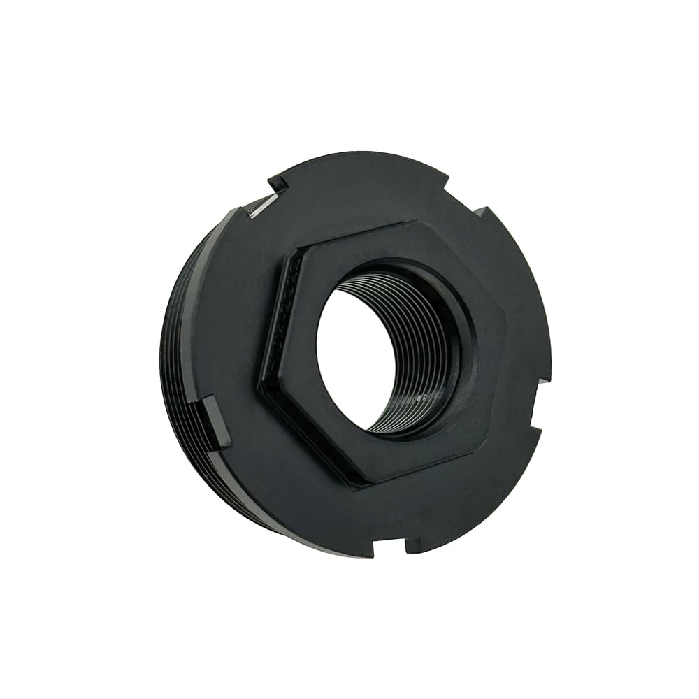 Huxwrx Safety Co Direct Thread Hub Adapter 5/8-24, Black - Secure, Easy Installation - 2222