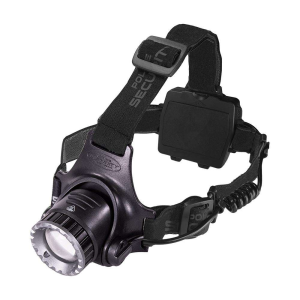 Lb Marketing 97745 Long Throw Headlamp  Black Aluminum LED 470 Lumens 500 Meters Beam Distance
