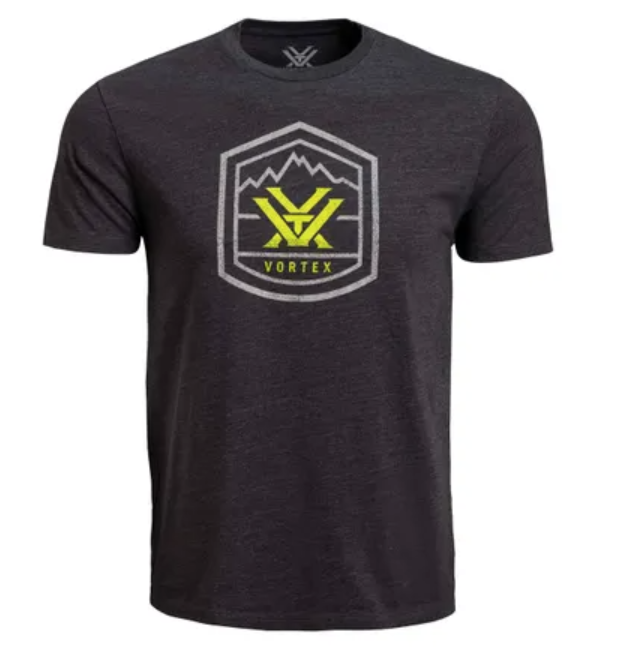 Vortex Total Ascent Short Sleeve T-Shirt, Charcoal Heather - 2X-Large