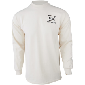GLOCK Born in Austria Tan Long Sleeve Small