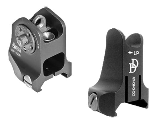 Daniel Defense AR-15 Iron Sight Set Fixed - 19-088-09116
