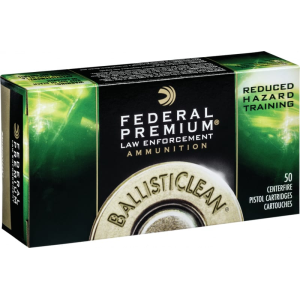 Federal BC45CT1 BallistiClean Reduced Hazard Training 45 ACP 155 gr Lead Free Frangible - 50rd Box