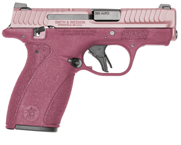 Smith & Wesson Bodyguard 2.0 3.1" .380 ACP (1)12rd/(1)10rd Pistol, Cranberry / Blush w/ TS - 14653