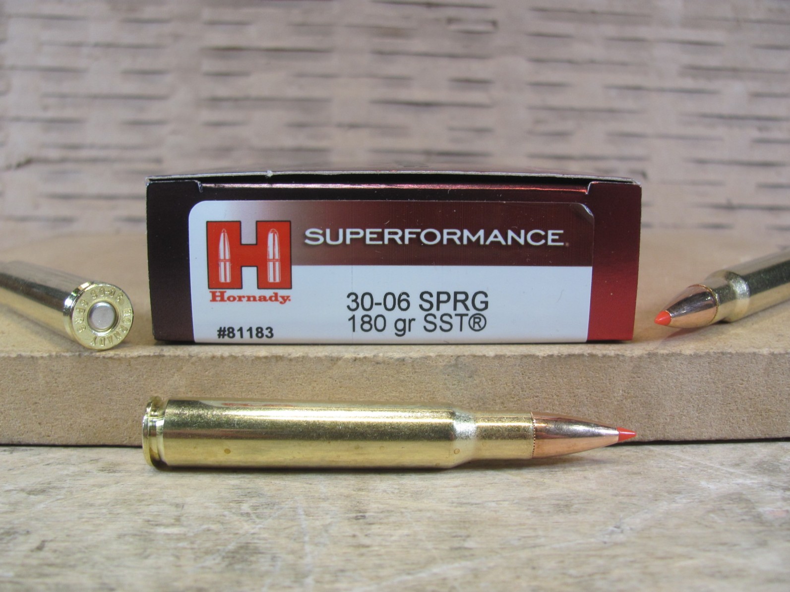 200 Round Case – 30-06 SPRG 180 Grain SST Hornady Superformance Ammo – 81183