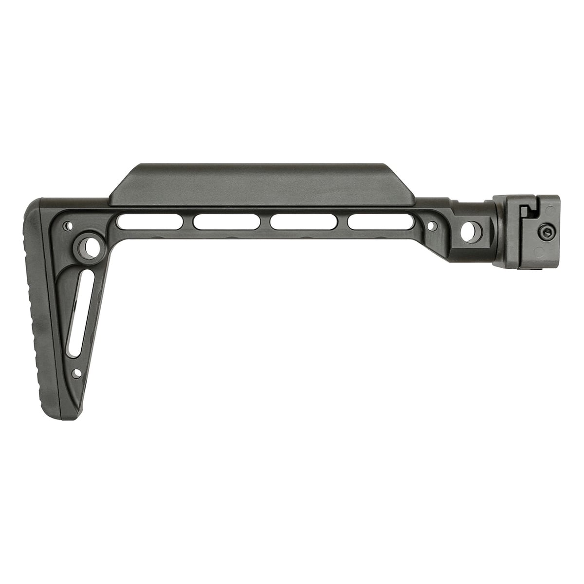 Midwest Industries Minimalistic Side Folding Stock Black