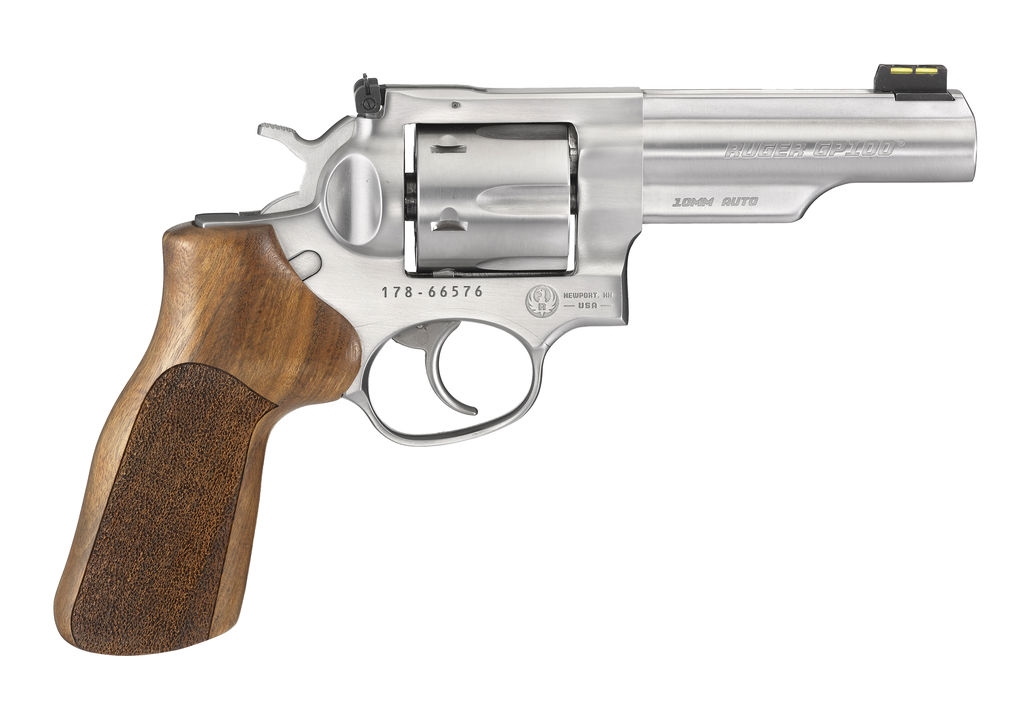 Ruger GP100 10mm Revolver 4.2" Stainless Steel