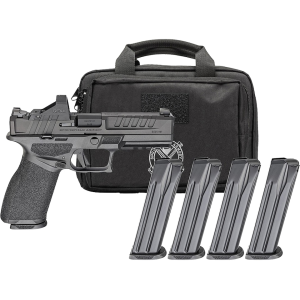 Springfield Armory Echelon 4.5F Gear Pac 9mm Luger Pistol 4.5" Barrel 18+1 Round Melonite Slide Black Grip Black Frame Red Dot