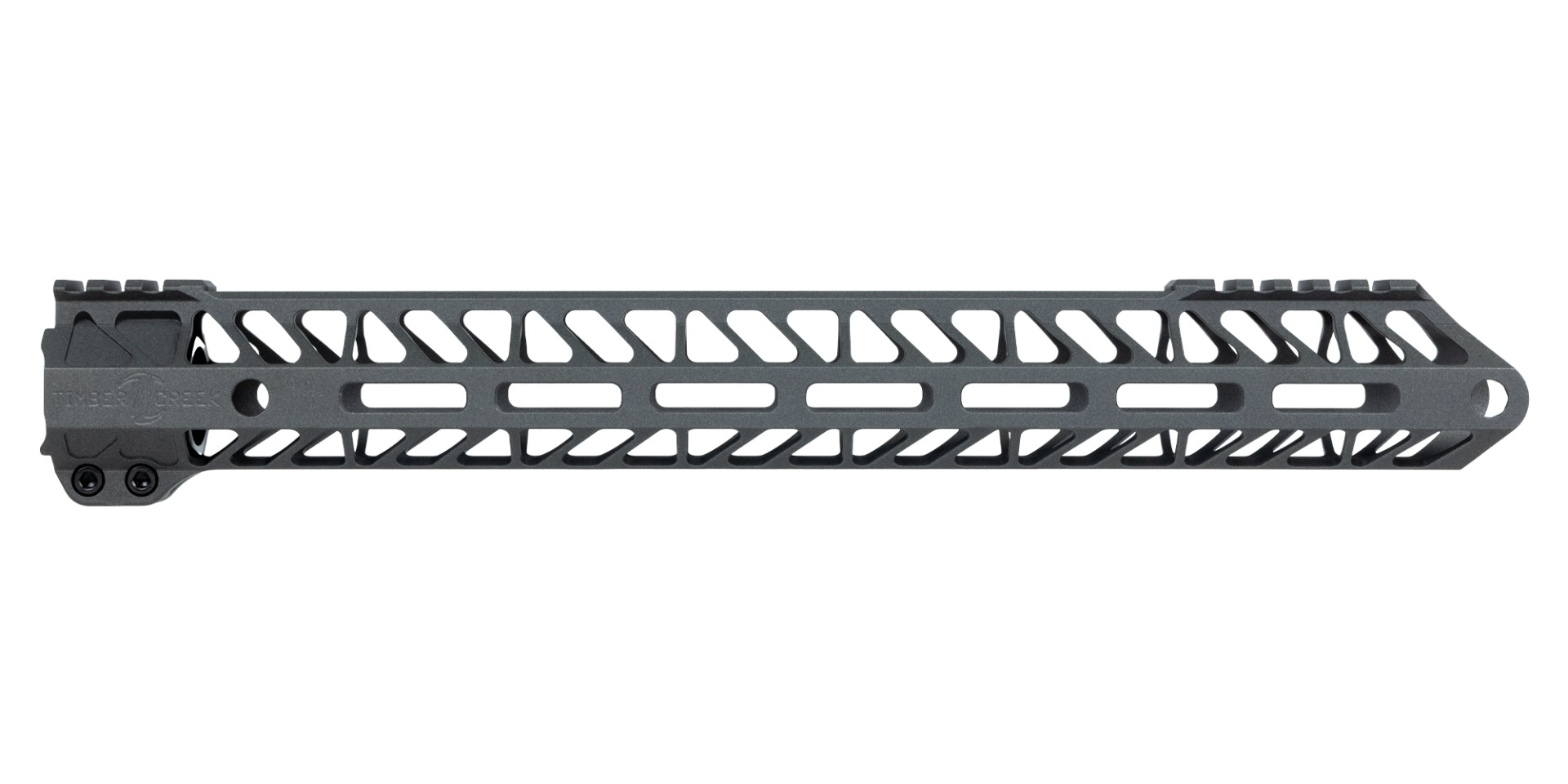 Timber Creek Ultralight Enforcer 15" M-LOK Handguard, Tungsten - UL E15 HG T