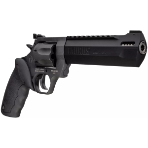 Taurus Raging Hunter 357 Mag 7 Round 6.75 Black Aluminum Black Rubber Cushion Insert Grip Revolver