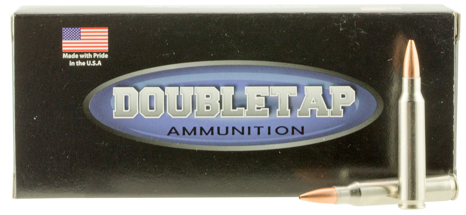 DoubleTap Ammunition DT Longrange 77 gr Nosler Custom Competition Hollow Point Boat Tail .223 Rem/5.56 Ammo, 20/box - 223R77HP