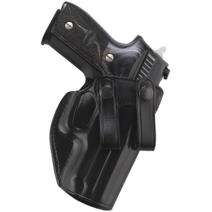 Galco SUM270B Summer Comfort IWB Black Leather Belt Loop Fits Browning Hi-Power/Springfield SA-35/Girsan MC P35/Match Right Hand