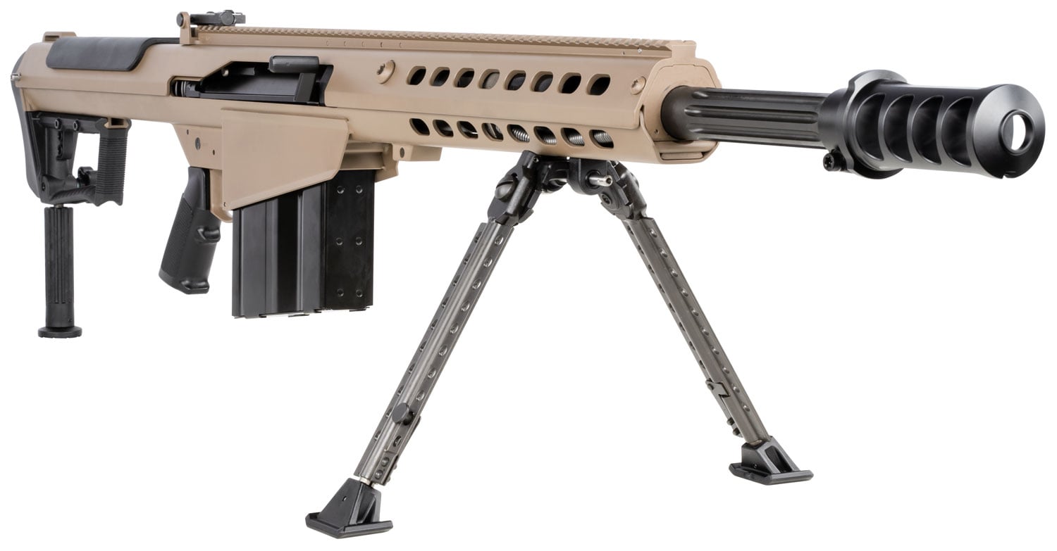 BARRETT M107A1 RIFLE 50BMG – 20″ FLUTED 1:15″ 10RD FDE - No Credit Card Fees - Free Shipping