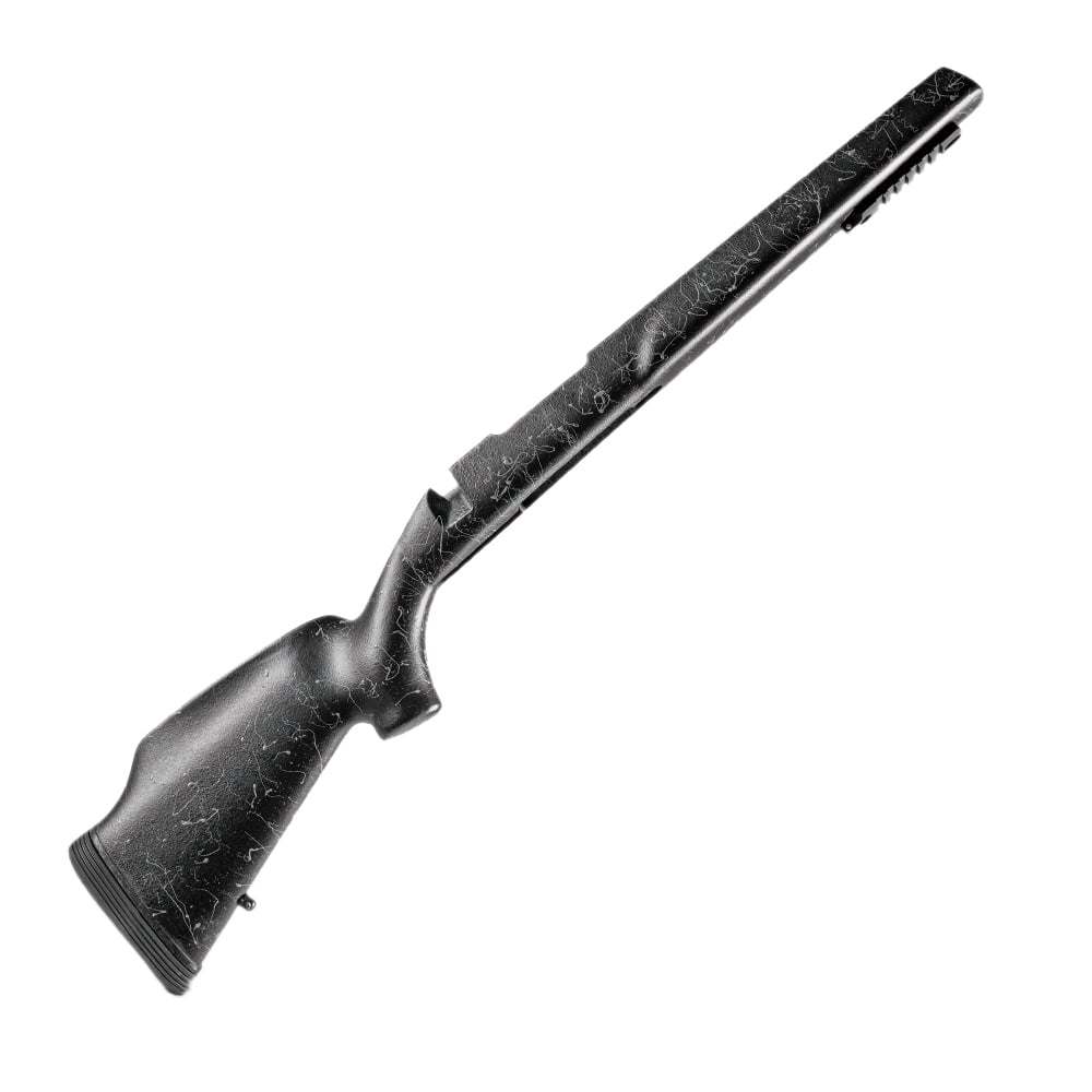Christensen Arms Composite Stock Fits Remington 700 LA, Black/Gray