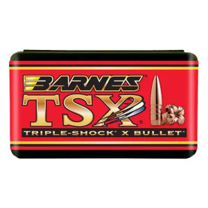 Barnes Bullets 30351 TSX  30 Caliber .308 168 GR TSX Boat Tail 50 Per Box