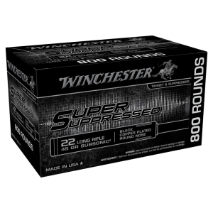 Winchester Ammo SUP22LRB 22LR SUP Supressed - 800rd Box