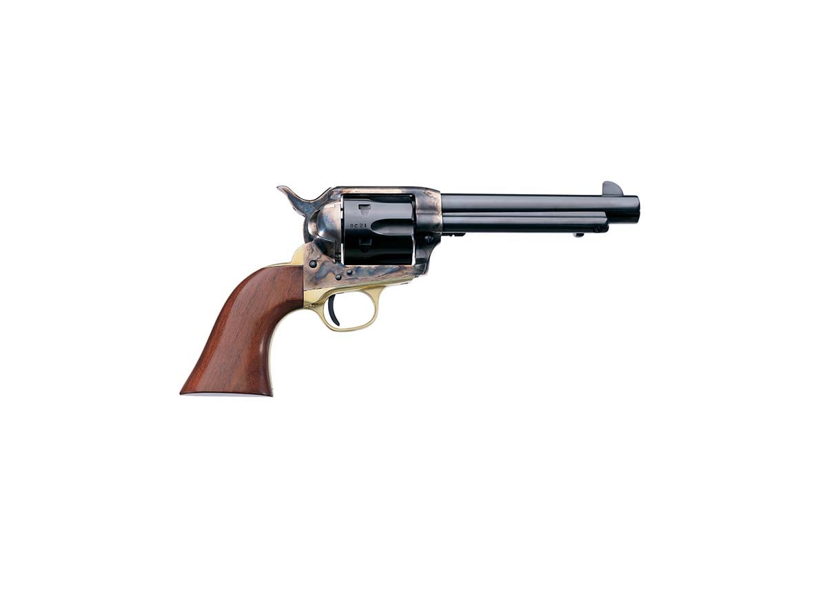 Uberti Cattleman II 5.5" 6rd  9mm Revolver, Brass - 356211