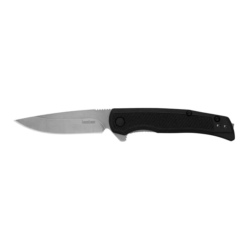 Kershaw Outfield 2.8" Assisted Opening Folding Knife - Black Stonewashed