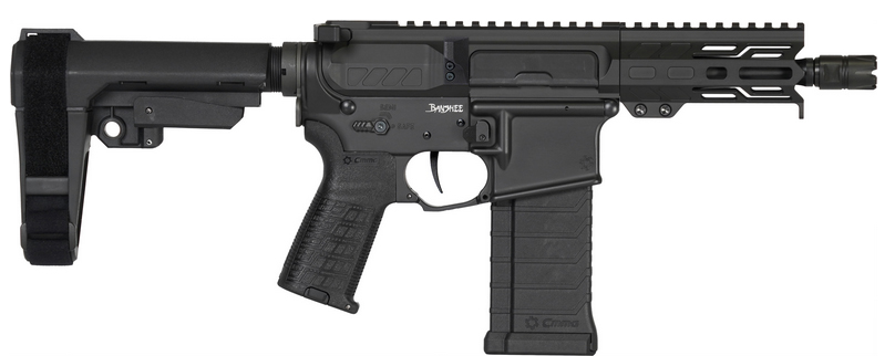 CMMG Banshee MK4 5.7x28mm AR Pistol - Armor Black