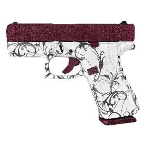 GLOCK G43X 9mm 3.41" 10rd - Black Cherry Glitter