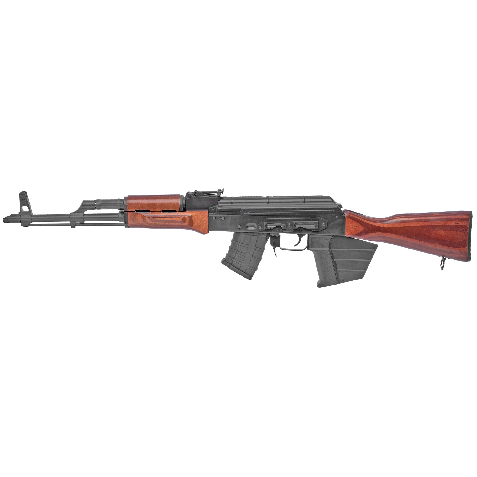 Riley Defense RAK101CA AK47 Classical Teak Wood 16.25" 7.62x39mm 10+1 Wood/Black CA Compliant