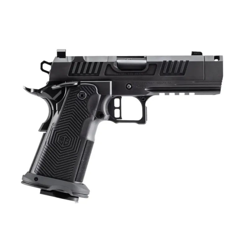 AF1911-ROMULUS 9MM 17 20 Rd Magazine (1 Each) 3.5IN Bull Ramped Ported Barrel DLC Black RMSc Optic Cut