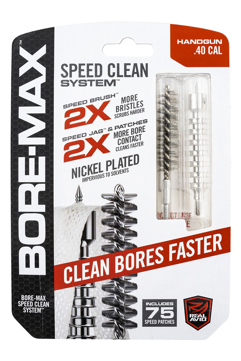 Real Avid Bore Max Speed Clean Upgrade Set, 40 Caliber Pistol - AVBMSET40
