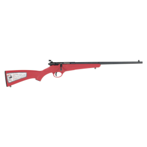 Savage 13795 Rascal Youth 22 LR 1 16.10 Red Blued Right Youth/Compact Hand