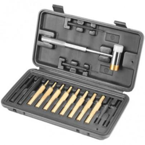 Wheeeler Wheeler Hammer and Punch Set with Plastic Case