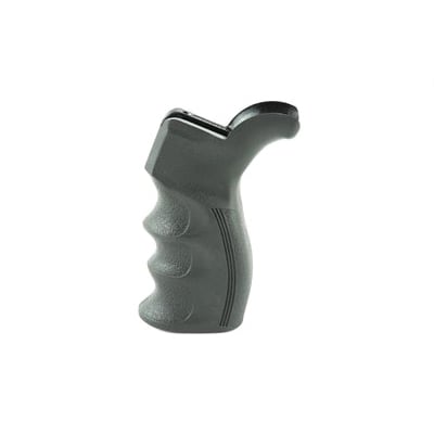 Advanced Technology Classic AR-15 Pistol Grip With Finger Grooves, Black - ARA3200