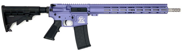 Great Lakes AR-15 .223 Wylde 16" HBAR Wild Orchid