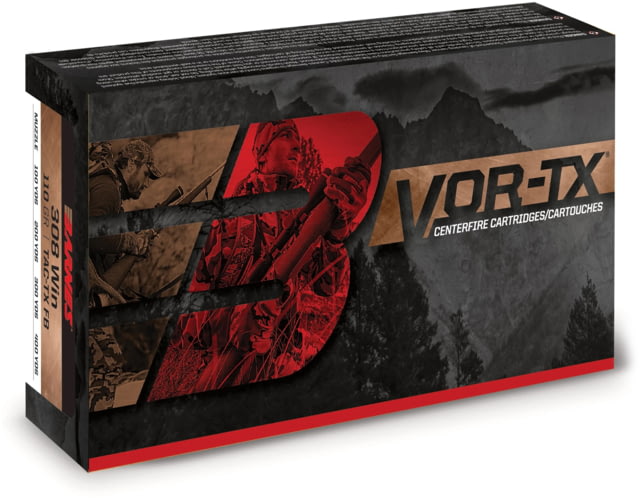Barnes Vor-Tx .35 Whelen 180 grain TTSX Flat Base Centerfire Rifle Ammo 20 Rounds 21581