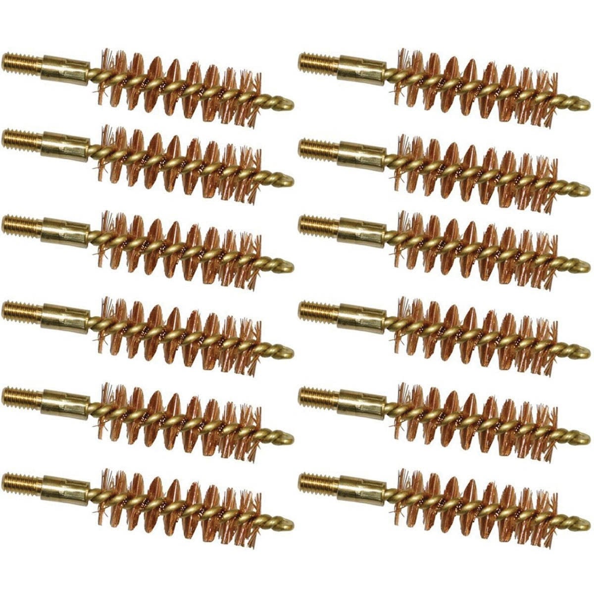 Brownells .40 Cal/.41 Cal/10mm #8-32 Male Special Line Bore Brush, Pack of 12