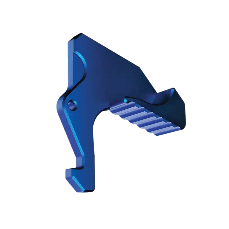 Rise Armament Extended Charging Handle Latch, Patriot Blue - Enhanced Manipulation and Control - RA212GIBLU