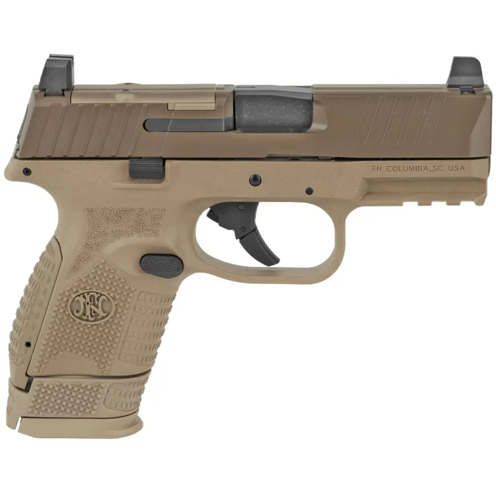 FNH 509C MRD NMS 9MM PSTL FDE/FDE 1-12RD 1-15RD MAG