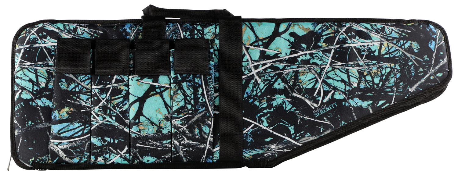 Bulldog Cases Extreme Tactical Rifle Case, 38", Muddy Girl Serenity Camo w/ Black Trim - SRN10-38