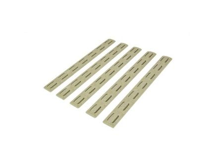Bravo Company MCMR MLOK Compatible 5.5" Rail Panel Kit 5/Pack, Flat Dark Earth - BCM-MCMR-RP-FDE-5
