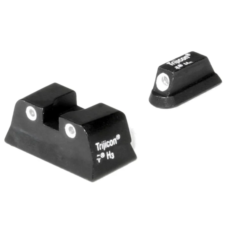 Trijicon Bright Tough Night Sight Set White with Green Front and Rear