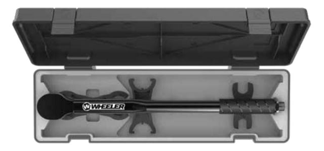 Wheeler Engineering Delta Series XL FAT Wrench With Mil-Spec Crowfoot Set Black