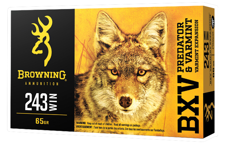 Browning Bxv 243 Win 65 Grain Varmint Expansion Polymer Tip (Box)