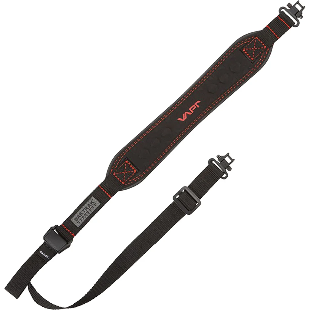 Baktrak Vapor Sling with Swivels Black and Orange