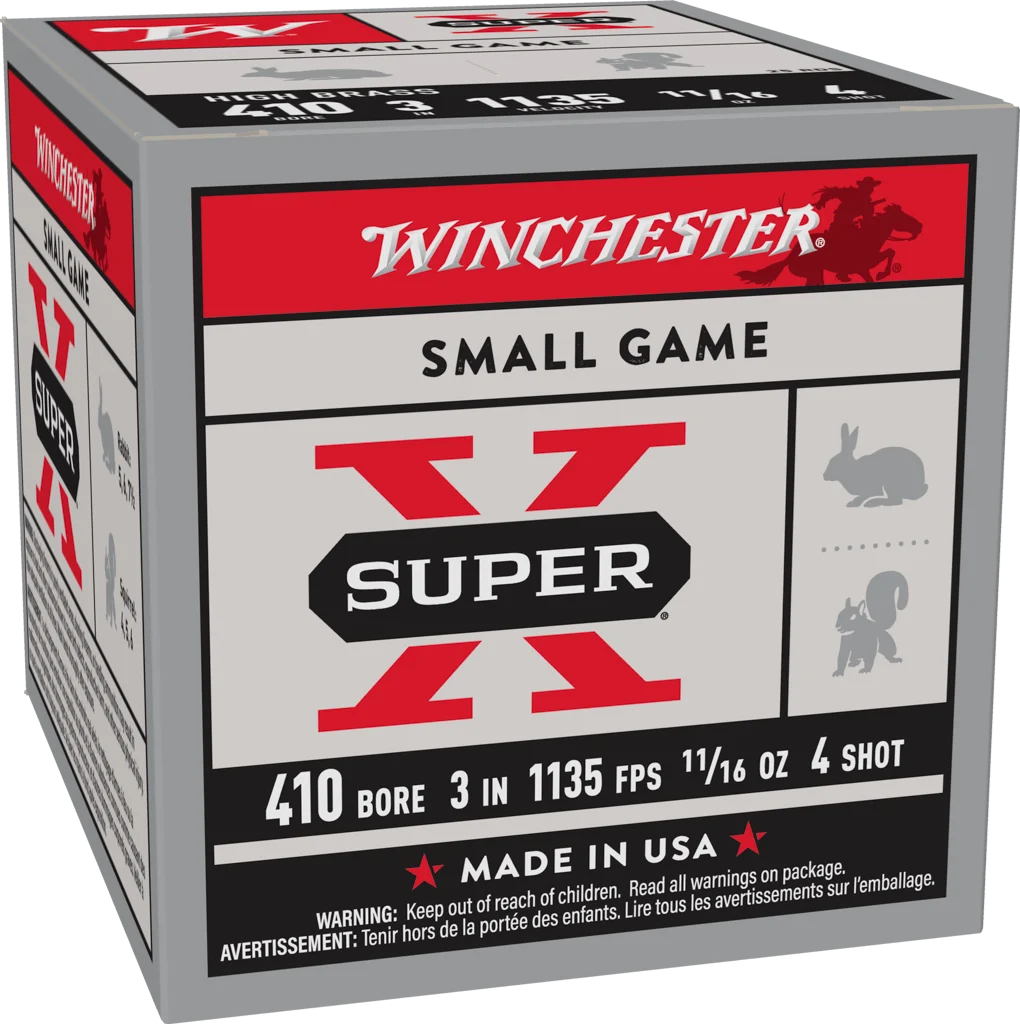 WINCHESTER SPR-X HB GL 410GA 3" #4 25RD BX 250RD CS